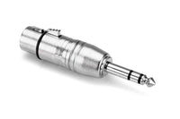 Thumbnail for Hosa GXP-143 XLR Female to 1/4-inch TRS Male Adapter