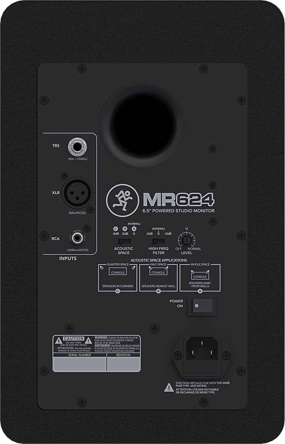 Mackie MR624 6.5" Powered Studio Monitor