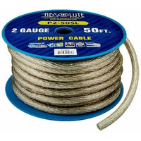 Thumbnail for Absolute Premium 2 Gauge 50' Primery Marine, Car Audio Battery Power Cable