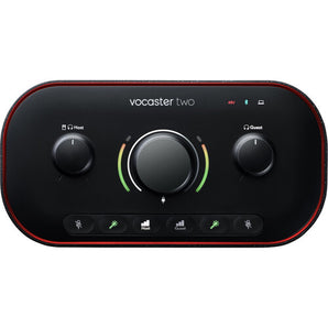 Focusrite VOCASTER-TWO USB-C Audio Interface