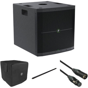 Mackie Thump118S 1400 Watt 18-inch Powered Subwoofer + Cover Pole Cable