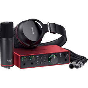 Focusrite Scarlett 2i2 Studio 4rd Gen 2x2 USB Audio Interface