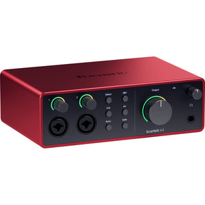Focusrite SCARLETT-4I4-4G USB-C Audio/MIDI Interface 4th Generation
