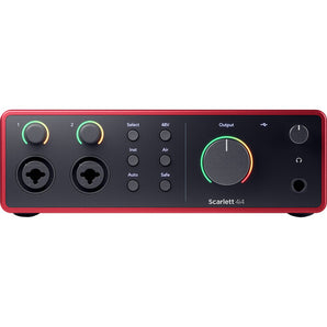 Focusrite SCARLETT-4I4-4G USB-C Audio/MIDI Interface 4th Generation