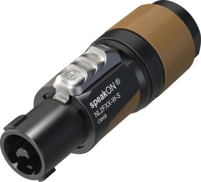 Neutrik NL2FXX-W-S speakON Cable Connector