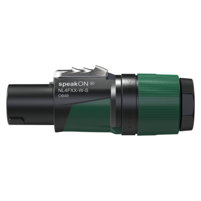 Neutrik NL4FXX-W-S speakON Cable Connector