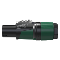 Thumbnail for Neutrik NL4FXX-W-S speakON Cable Connector