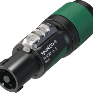 Neutrik NL4FXX-W-S speakON Cable Connector