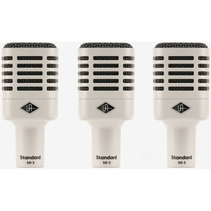 Universal Audio UA-SD3X3-U Cardioid Dynamic Microphone with Hemisphere Modeling (3-Pack)