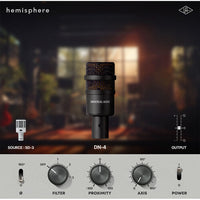 Thumbnail for Universal Audio UA-SD3-U Cardioid Dynamic Microphone with Hemisphere Modeling