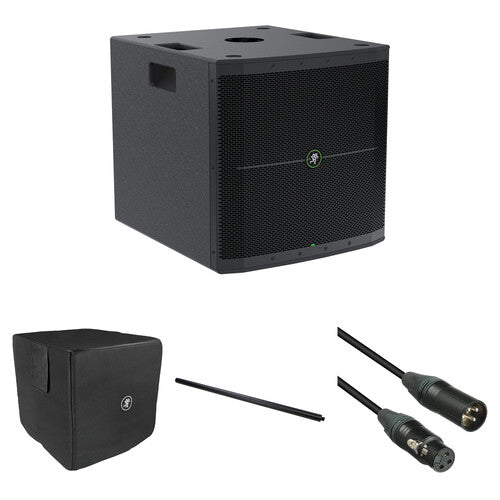 Mackie Thump115S 15" Powered Subwoofer Kit with Cover, Pole & Cable