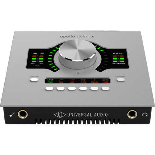 Universal Audio UA-APTXDG2-STU-U Apollo Twin X DUO Gen 2 Thunderbolt 3 Audio Interface with Studio+ Bundle