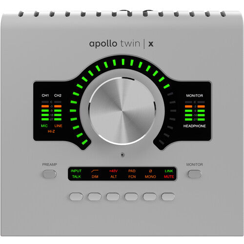 Universal Audio UA-APTXQG2-ESS-U Apollo Twin X QUAD Gen 2 Essentials+ 10 x 6 Thunderbolt Audio Interface with UAD DSP