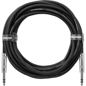 Gator GCWB-BPC-3 3-foot TRS ¼” Male to Male Balanced Patch Cable