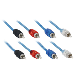 Raptor R2R174 RCA 4-Channel R2 Audio Cable - Bulk Series 17 Feet