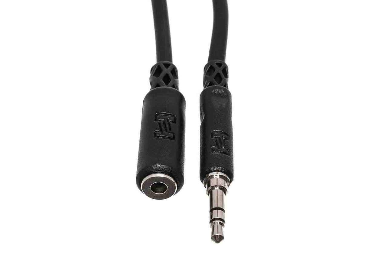 Hosa MHE-110 Headphone Extension Cable, 3.5 mm TRS to 3.5 mm TRS - 10 Feet