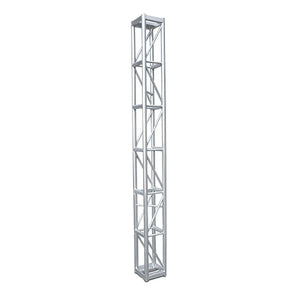 Galaxy Stage GS-1210 10' Long 12" Box Truss with Bolts Professional 12" Square Aluminum Truss Section