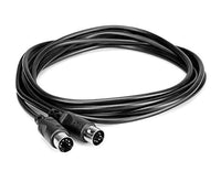 Thumbnail for Hosa MID-320BK MIDI Cable 5-pin DIN to Same - 20 Feet