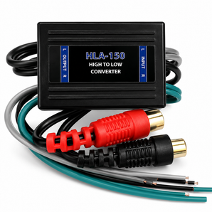 4 Absolute HLA-150 2-Channel High-to-Low Line Output Converter RCA Outputs