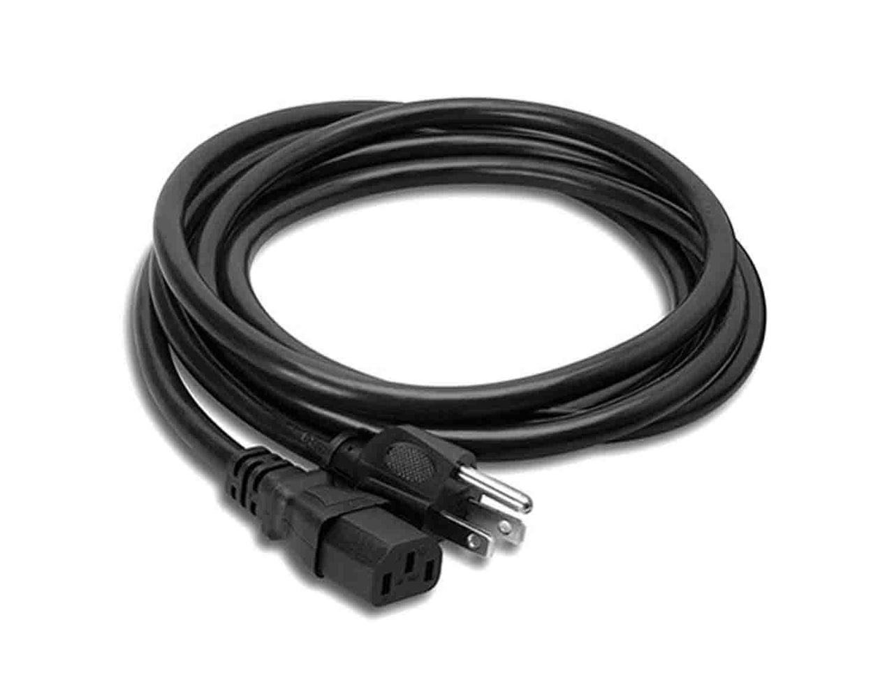 Hosa PWC-401.5, IEC C13 to Nema 5-15P Power Cord, 1.5 Feet