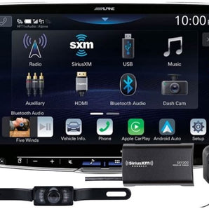 Alpine ILX-F511 11" Multimedia w/ License Plate Camera & SiriusXM Tuner