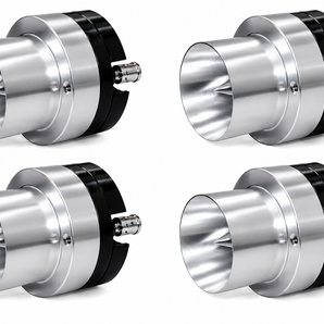 4 XP Audio XBT200 1" Titanium Bullet High Compression  Super Tweeter Car Van ATV UTV Marine Boat Motorcycle Motorsports Competition