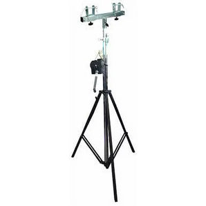 MR DJ ST200 & SBC250 Crank Light Stand<br/> Pro Lighting 10 Foot Crank Light Stand & Square Truss T-Bar Adapter