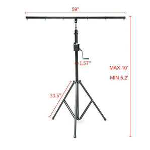 MR Truss ST200 12 Foot Crank Lighting Stand & Double T-Bar