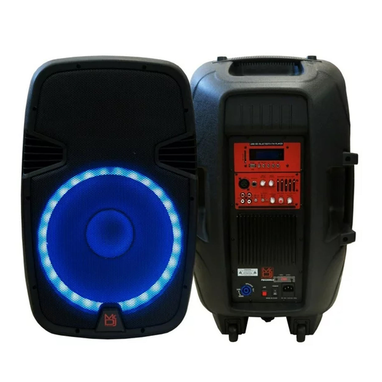 MR DJ PBX2690LB OPEN BOX 15" Bluetooth Speaker