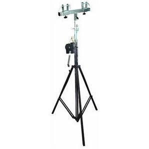 MR DJ ST200 & SBC250 Crank Light Stand<br/> Pro Lighting 10 Foot Crank Light Stand & Square Truss T-Bar Adapter