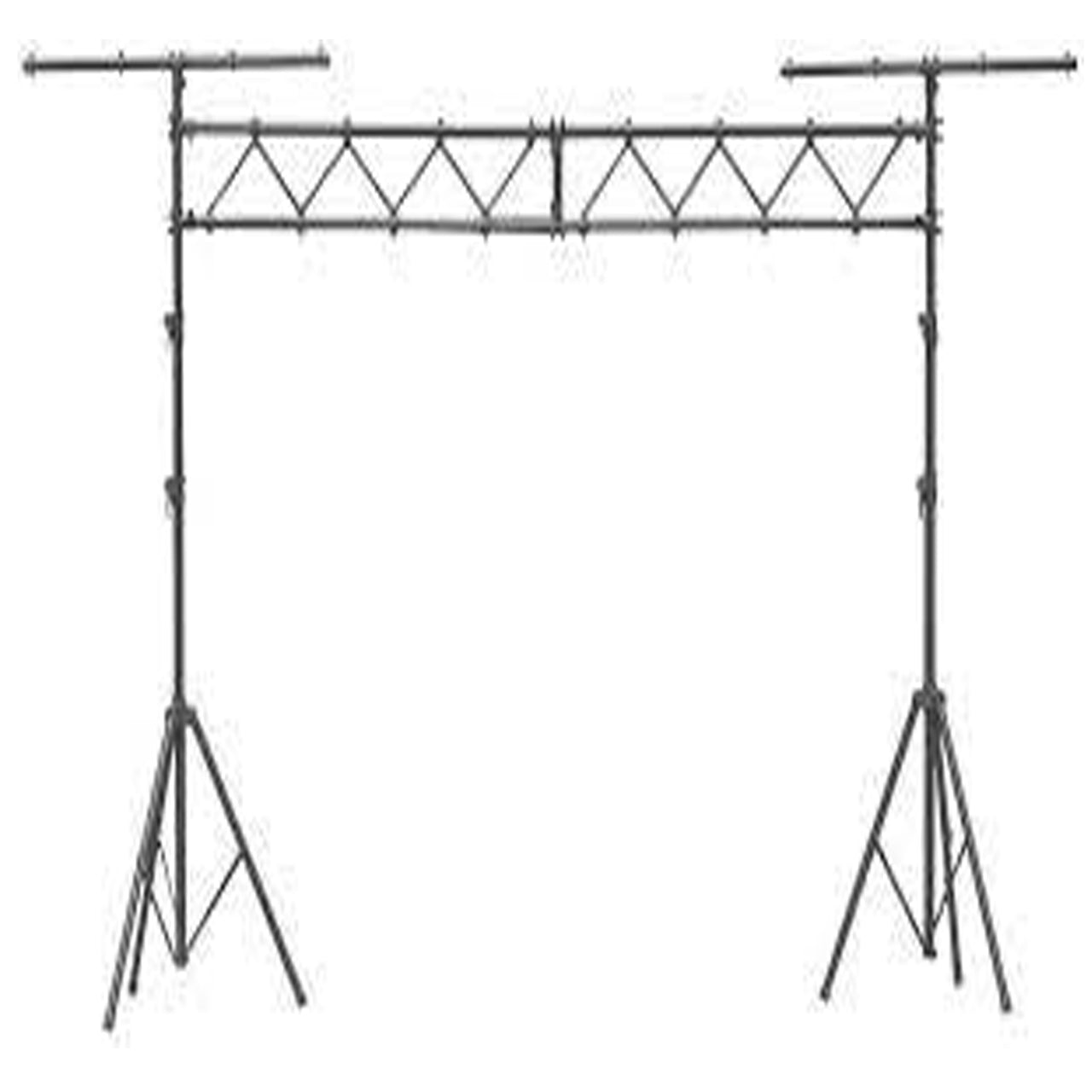 MR DJ LS560 Pro DJ 10FT Lighting Truss Package Tripod Light Stands