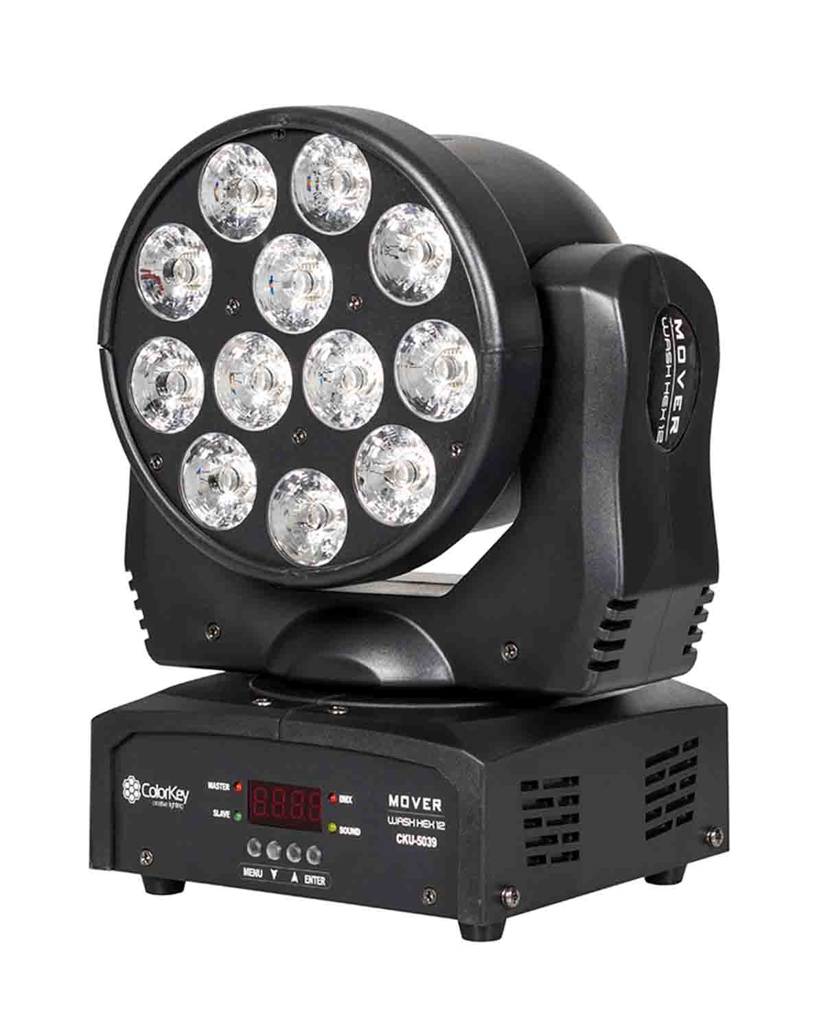 Colorkey CKU-5039 Mover Wash Hex 12, Moving Head Wash Light