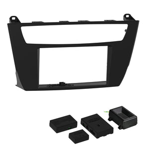 Metra 95-9320B Double DIN Dash Kit - Compatible Fits for BMW 2 Series (w/ iDrive, w/ MOST amp) 2015-2016