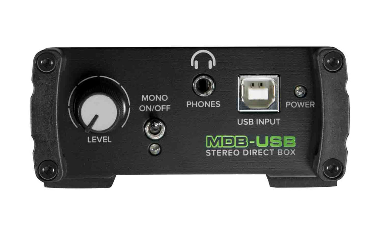 Mackie MDB-USB, Stereo DAC Direct Box