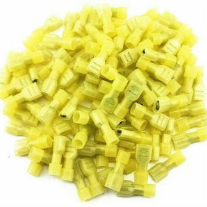 Absolute FQD1210Y-50 50pcs 12/10 Gauge Nylon Fully Insulated Female Quick Disconnect