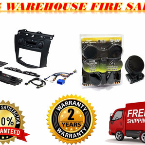PAC Complete Aftermarket Car Stereo Dash Kit for 2003-2007 Honda Accord & TW800