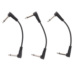 Mogami PP PEDAL RR 0.5 3PK Pure Patch Right Angle to Right Angle Pedal Cable