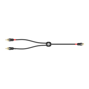 Tsunami TSX-Y1 1 Female To 2 Male Y Adapter RCA Cable