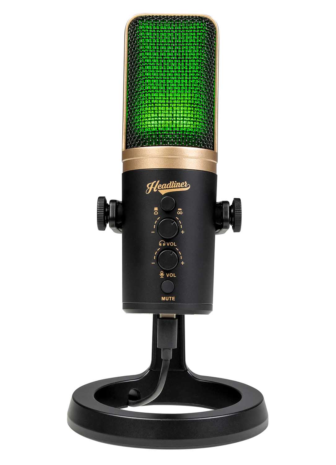 Headliner HL90510 Roxy Stereo USB Condenser Microphone - Podcast