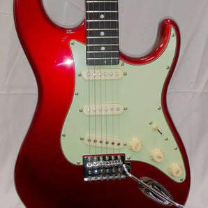 Tagima TG 500-CA-DF/MG Strat Style Electric Guitar Candy Apple Red