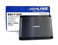 Thumbnail for Alpine BBX-F1200 4 Channel Amp+ 4 S2-S69 6x9