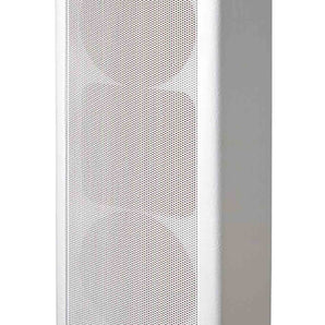 Yorkville Sound C2891W, 200 Watt 2x8" Speakers,1" 90x30 Rotatable Horn Flying Hardware - White