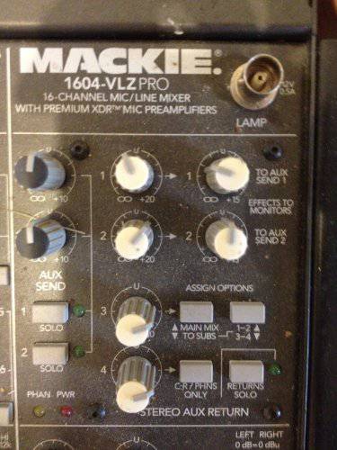 Mackie 1604VLZ Bag Mixer Bag for 1604VLZ4, VLZ3 and VLZ Pro