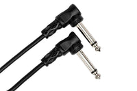 Thumbnail for Hosa CFS-106 Molded Right-Angle Guitar Patch Cable - 6 inch