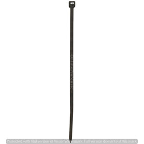 6" Cable Ties, 100 pk (6", 30lbs), 100 pk, Black, BCT6