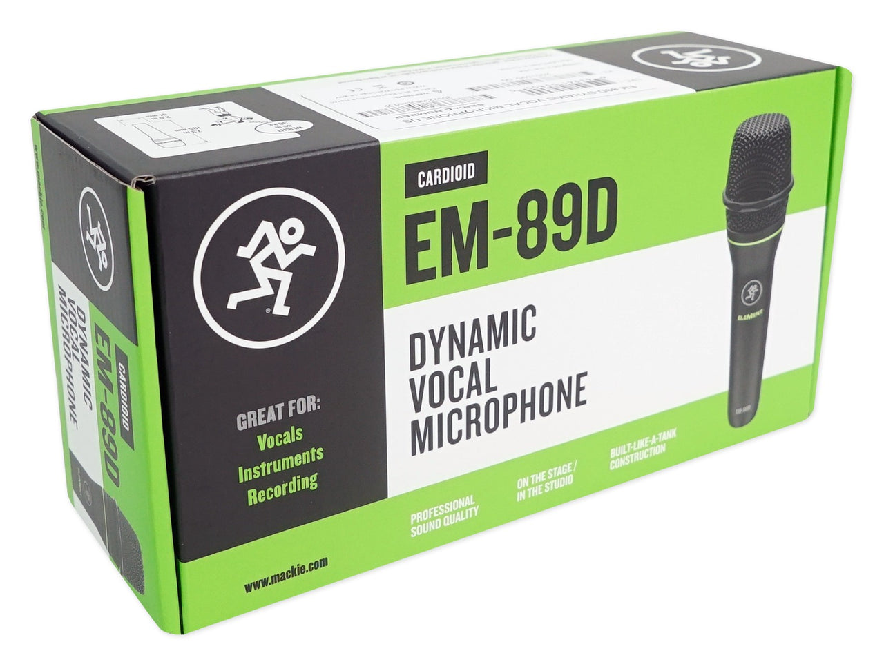 Mackie EleMent Series, Dynamic Vocal Microphone (EM-89D)