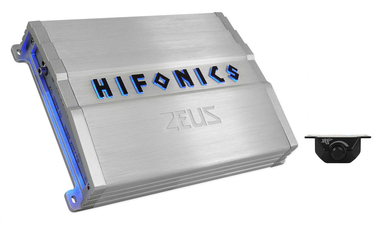 Hifonics ZG-1800.1D 1800W ZEUS Gamma Series Monoblock Subwoofer Amplifier