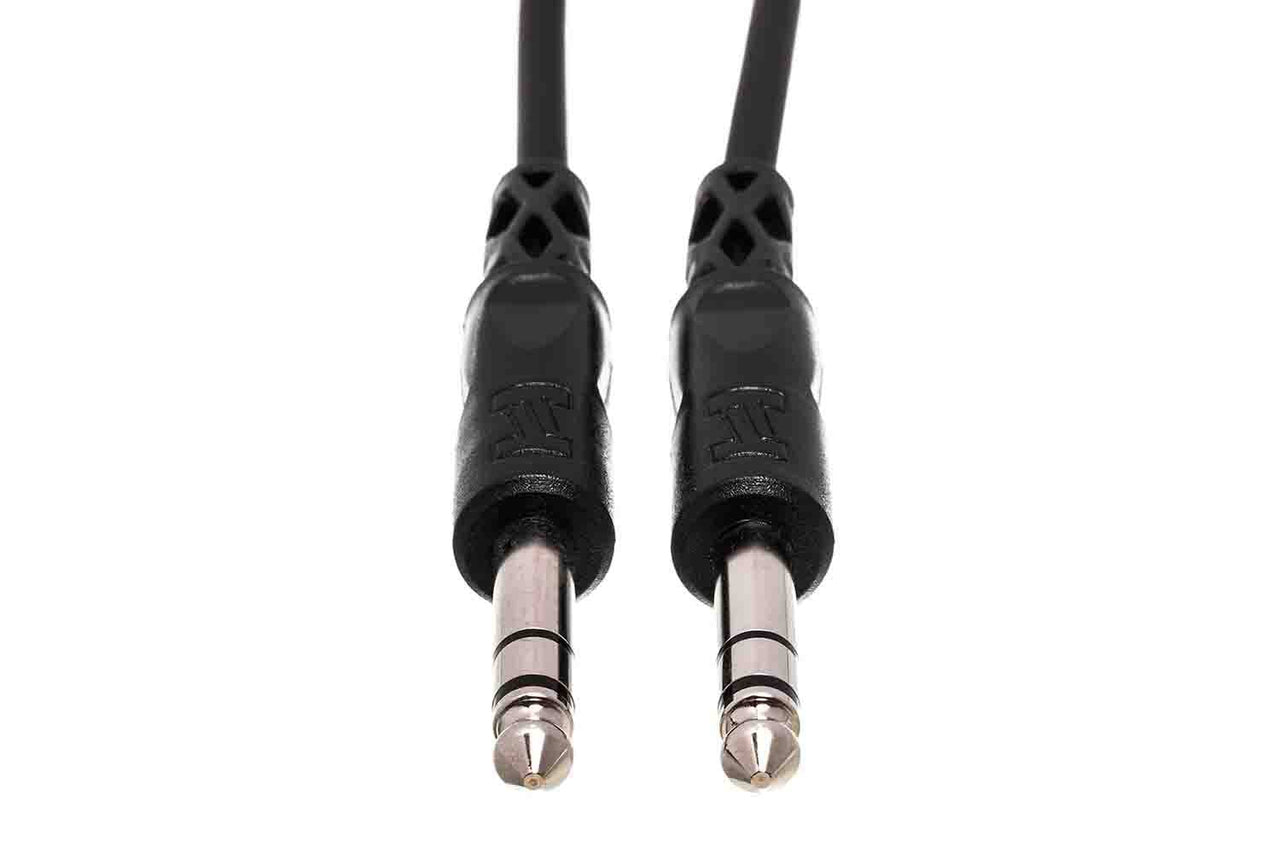 Hosa CSS-110 Balanced Interconnect Cable 1/4-inch TRS Male to 1/4-inch TRS Male - 10 FT