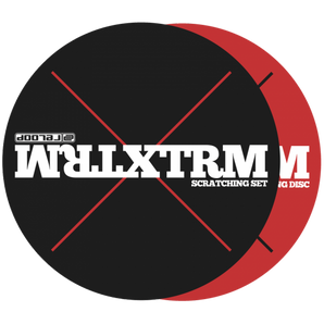 Reloop SCRATCHING-SET-XTRM XTRM Scratching Set Includes 2 Felt Slipmats