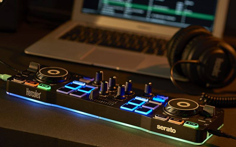 Hercules DJCONTROL-STAR Starlight DJ Controller for Serato DJ Lite